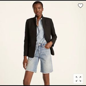 J. Crew Regent Blazer in Four-Season Stretch Black Size 10